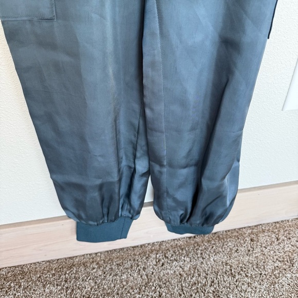 Cinq a Sept Amia Twill Jumpsuit Blue Business Casual Evening Party Women’s - Picture 6 of 14